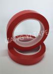 Heat Resistance Red Polyester Mylar Tape For Wrapping Coils / Capacitors / Wire