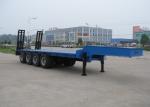 Van-type Mechanical Digger Transport Lowbed Truck Semi Trailer in 24hour Online