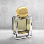 Stone Shape Metal Perfume Bottle Zamac Caps Custom Logo Luxury Creative