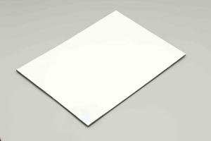 Wholesale Polyethylene White Aluminum Composite Panel for outdoor building decoration 3MM 1.22*2.44m from china suppliers