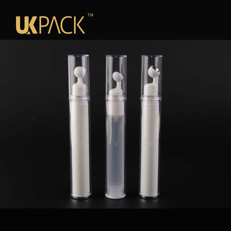 Ball bearing eye cream Stainless steel ball 7ml,10ml,competitive price airless bottle 15ml