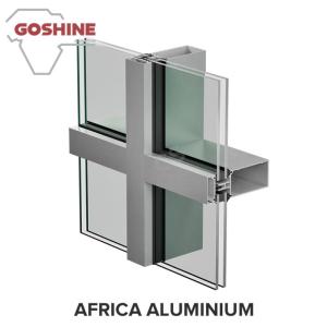 Wholesale Sun Frame aluminum extrusion curtain wall profile for Israel market from china suppliers