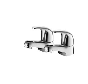 Wholesale Cold Hot Water 1/2 Inch Hoses Washbasin Mixer Tap Easy Assembly Dirt Resistant from china suppliers