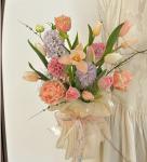 Goddess Festival Pink Purple Green Series Ribbon for Flower Bouquet Binding