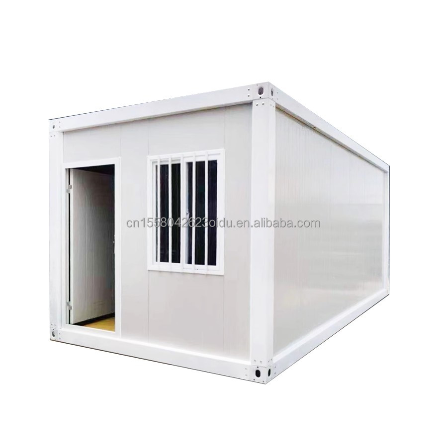 Main Structure Galvanized Steel Square Tubes in Made 20ft Flat Packaging Prefabricated Temporary Container Workshop