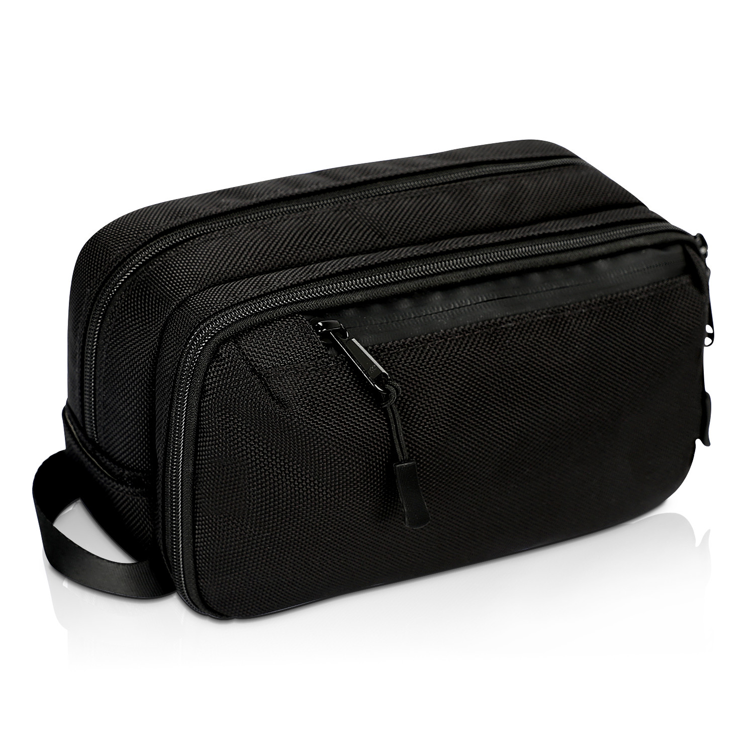 Travel Custom Toiletry Bag Organizer Bag Eco Friendly Hanging Cosmetic Organizer 3 Layers