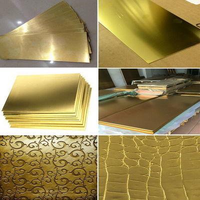 2" Copper Alloys 3600 405 411 425 450 462 ASTM OFHC C10100 Brass Sheet Plate