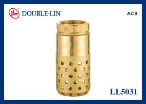 Wholesale 4 Inch Female HPB 57-3 Brass Spring Check Valves from china suppliers