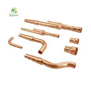 Wholesale No Chemical Hurt Air Conditioner Fitting Copper Refnet Branch Pipes Fittings from china suppliers