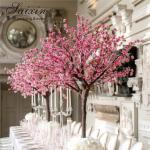 Wedding Decoration Table Pink Tree Romantic Centerpiece Party Gift Wedding Pink