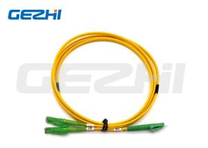 Wholesale Yellow Outjacket E2000 Patch Cable Series APC Metal Cap Connector from china suppliers