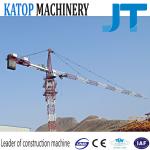 Low price factory supply 8t lifting 60m boom QTZ80-6010 tower crane for building