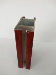 Wholesale Machined Wood Finish Aluminium Profiles High Coating Hardness And Strong Adhesion from china suppliers