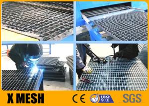 Wholesale Astm A121 Standard Plain Steel Grating Pharmacy Industry Using Cross Bar Pitch 100mm from china suppliers