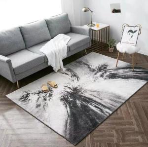Wholesale Simple Rectangle Polyester Fiber Living Room Floor Carpet Special Style from china suppliers