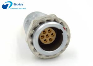 Wholesale Lemo 7pin connector 1B size female 7pin socket for cable assembly from china suppliers