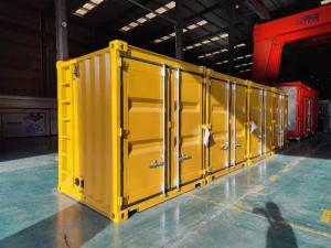 Wholesale Soundproof 1250kva Container Generator Cummins / Perking /WEICHAI 1000 Kw Diesel Generator Set from china suppliers
