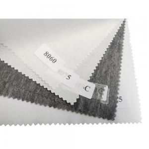 Wholesale Non Woven Fusible Interlining for Shirt Collar 150cm Width 100% Polyester Composition from china suppliers