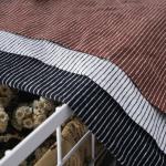 Fashionable And Sweat-Absorbent Breathable Striped Material Fabric For T-Shirt