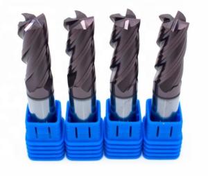 Wholesale HRC58 Solid 2 Flute Tungsten Carbide Drill Bits 45 Degree from china suppliers