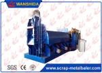 Stationary Waste Metal Scrap Baler Logger For Metal Smelting Factory