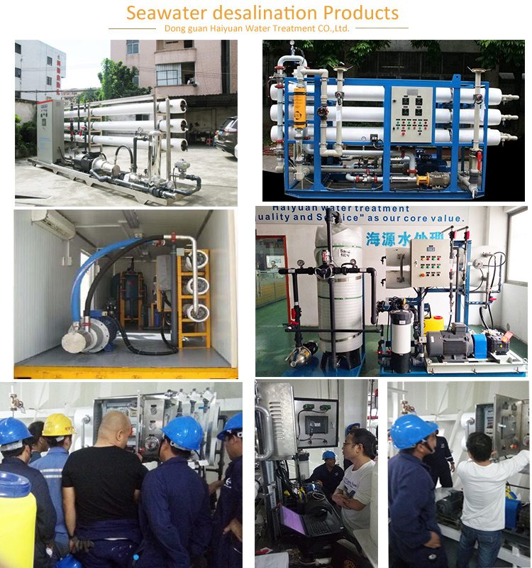 Seawater RO Desalination Plant for Boat Desalinator Boat Small Boat Desalinator