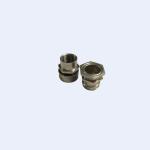 Brass Finish Female Flexible Conduit Adaptor 20mm 25mm Nickle Plated