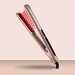 Fast Heating Portable 90mm AC240V Porcelain Flat Iron For Beach Waves
