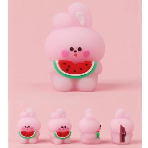 Wholesale Cute Manual Pencil Sharpener Silicone Stationery For Kids School Home Office Classroom from china suppliers