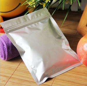 Wholesale food grade best design top zipper aluminum foil packaging bag for food packing from china suppliers