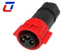 300V Wire To Board IP67 Waterproof Connector 3 Pin Male Power 4 Pin Female