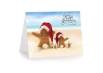 5 x 7 Inches 3d Lenticular Christmas Cards Custom Lenticular Printing For X-Mas