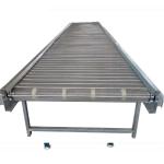 Food Grade Stainless Steel Belt Conveyor Oil-Resistant Balance Weave Conveyor