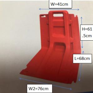Wholesale Straight Flood Boxwall Flood Barrier Flood Protection Barrier from china suppliers