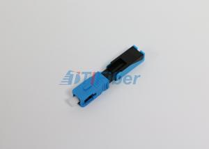 Wholesale Singlemode Fiber Optic Connector Sc / Upc , Fast Fiber Optic Cable Connectors from china suppliers