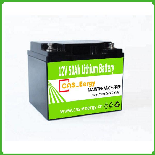 Long cycle life customized sizes 12V 50ah lithium ion battery 12v battery