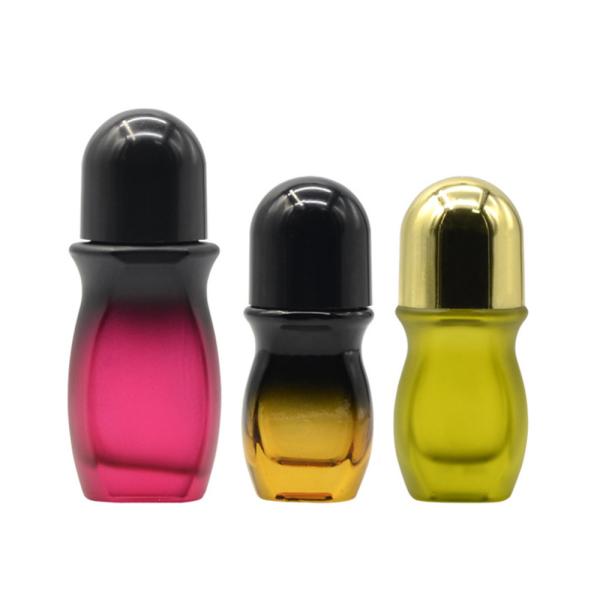 ‌30ml Large Glass Roller Bottles Professional Skincare Packaging Round Shape