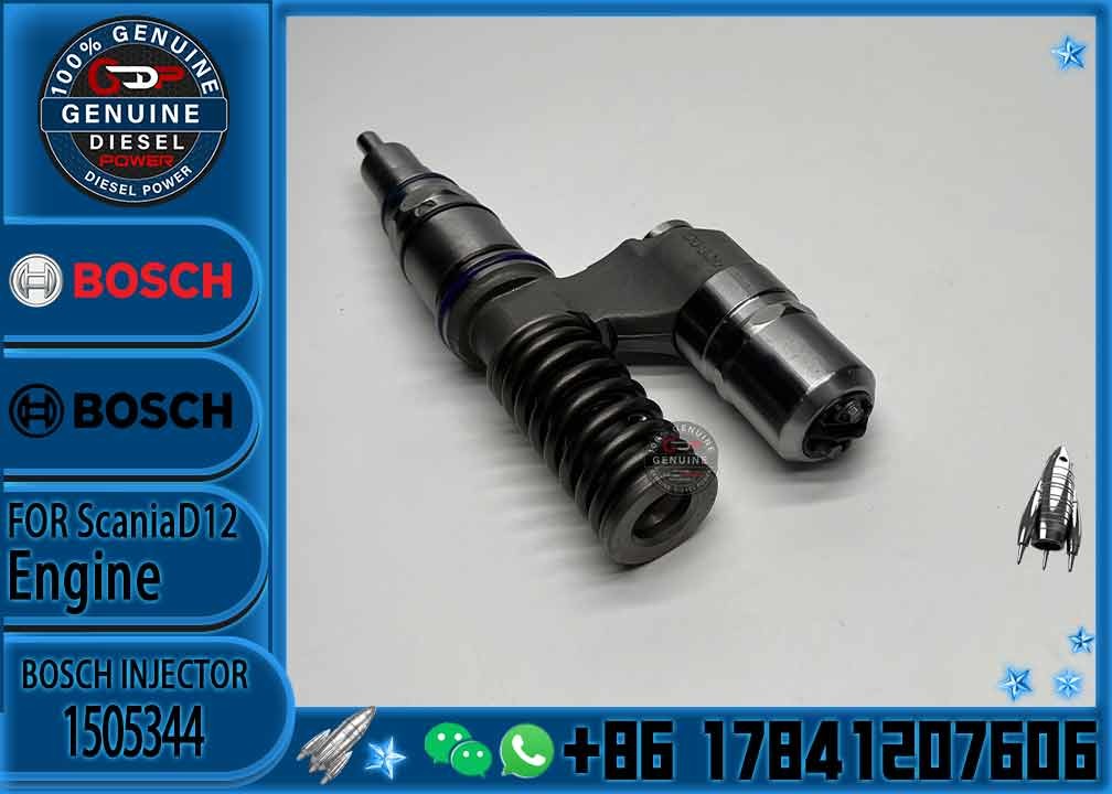 Original Diesel Fuel Injector 173-4493 1505344 0414702043 Fit for Sca-nia DC 9 Engine