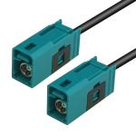FAKRA Cable Connector Straight Type Enhance Parking Camera Systems