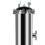 62KG Stainless Steel Bag Filter Housing Industrial Pressure Fluid Filter for