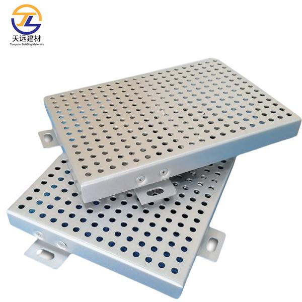 Indoor Outdoor Linear Metal Ceiling System Heat Insulation Metal Panels For