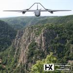 12KG Military Industrial Drone Monitor Scout VTOL Fixed Wing Drone Surveying
