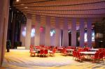 Wood Panel Door Operable Sliding Partition Walls for Restaurant Commercial