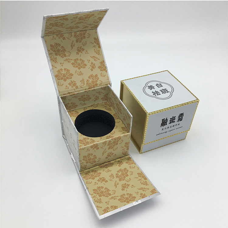 Custom Order Accepted Square Paper CMYK for Packing Material Cosmetic Packaging Box
