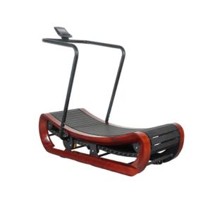 Wholesale Curved Non Powered Treadmills Non Electric Treadmills Tracked Wooden Non Powered Treadmill from china suppliers