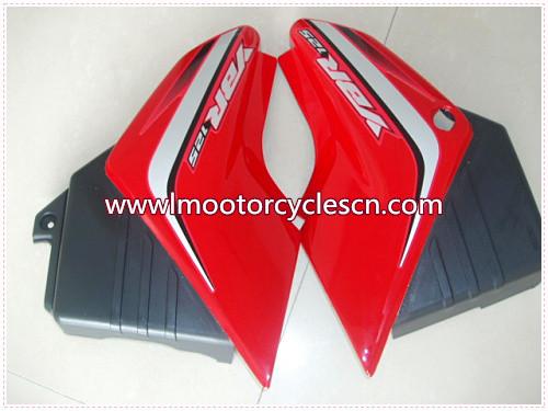 YAMAHA YBR125 FR. SIDE COVER, RH LH MOTORCYCLE PARTS FR DAMPER, RH Motorcycle