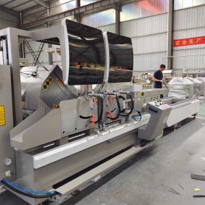 Wholesale 550 Saw Blade Aluminium UPVC window door Cutting Machine CNC Double Head Cutting Off Saw from china suppliers