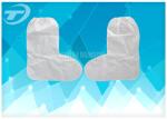 SMS fabric Disposable Shoe Covers boot Dustproof And Waterproof