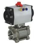 Full Port Stainless Steel Ball Valve With Clamp Ends 1000WOG Floating Ball