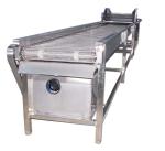 Perforated Stainless Steel Belt Conveyor Hinged Scrap Conveyor Belts